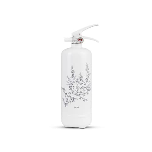 NEXA Brandsläckare 2kg vit 13A Design line Linné produktfoto