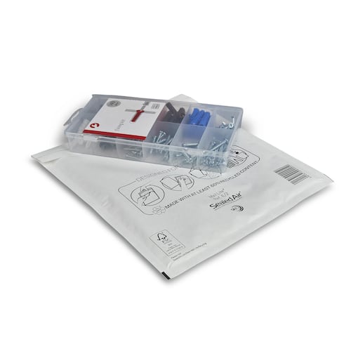 Mail Lite® Luftpolsterversandtasche, E/2, 220x260mm, weiß, 100 Stück pro Packung Artikelbild Secondary2 L