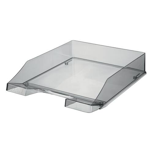 Han Briefkorb, aus Kunststoff, A4, grau/transparent, stapelbar, 1 Stück Artikelbild