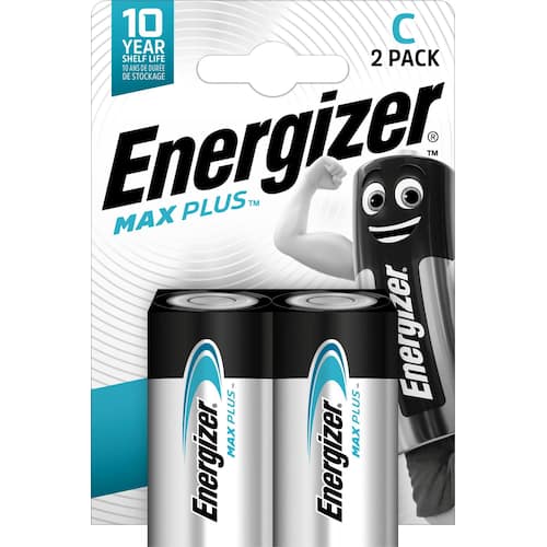 Energizer Batterie Max Plus, Baby, C, 2 Stück Artikelbild