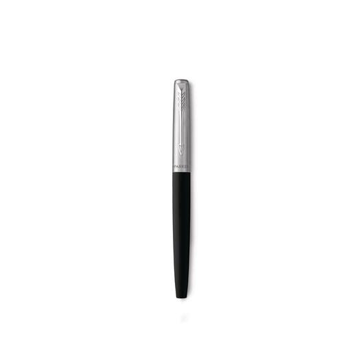 Parker Füllhalter JOTTER ORIGINALS, Füllfeder, nachfüllbar, für Patronen, Edelstahlfeder, M, Schaftfarbe schwarz, Schreibfarbe blau/schwarz, 1 Stück Artikelbild