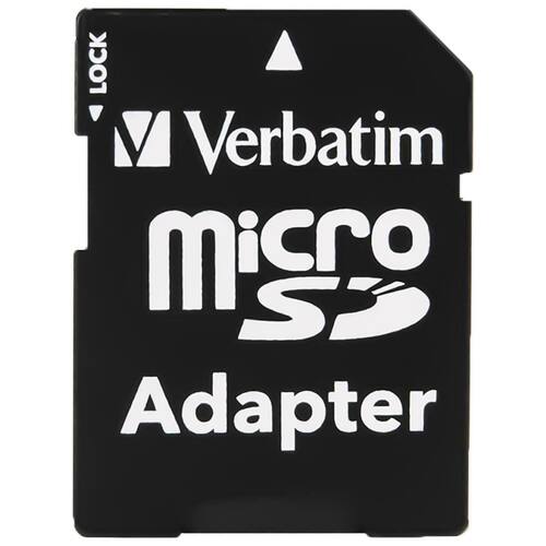 Verbatim Minneskort Micro SDHC 32GB CL10 produktfoto Secondary1 L