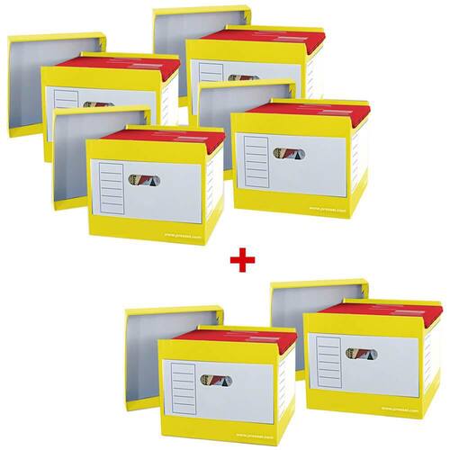 Pressel Top-Portable Box, Hängemappenbox, gelb, 4+2 gratis, 1 Set Artikelbild