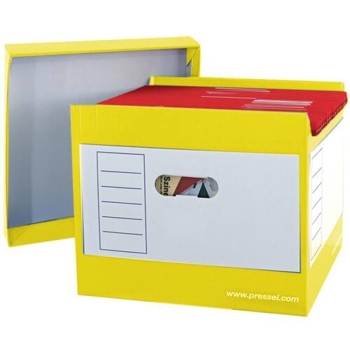 Pressel Top-Portable Box, Hängemappenbox, gelb, 4+2 gratis, 1 Set Artikelbild Secondary1 L