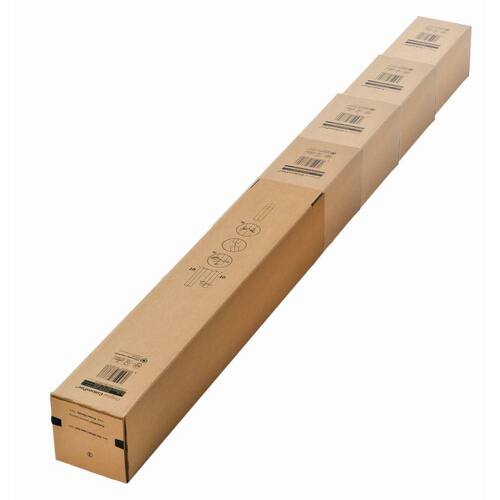 ColomPac Flexible Teleskop-Versandhülse mit Haftklebeverschluss, 604x115x115mm, Braun, 10 Stück pro Packung, 2 Packungen Artikelbild Secondary2 L