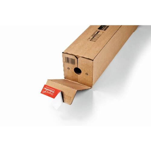 ColomPac Flexible Teleskop-Versandhülse mit Haftklebeverschluss, 604x115x115mm, Braun, 10 Stück pro Packung, 2 Packungen Artikelbild Secondary3 L