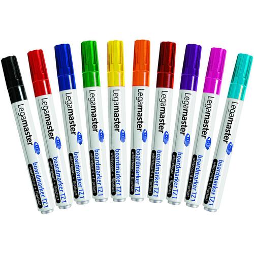 Legamaster Boardmarker TZ1, Whiteboardmarker, Flipchartmarker, 1,5-3 mm, Rundspitze, nachfüllbar, rot, 1 Stück Artikelbild Secondary1 L