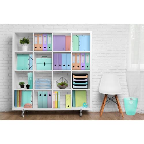 Exacompta Blankettbox BIGBOX 4 lådor svart och pastell produktfoto Secondary6 L