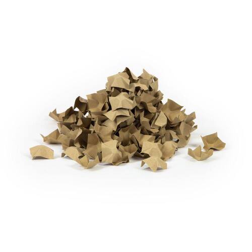 Papierflocken aus Kraftliner/Kraftpapier, Papier-Verpackungschips, Braun, 400 Liter, 1 Sack Artikelbild