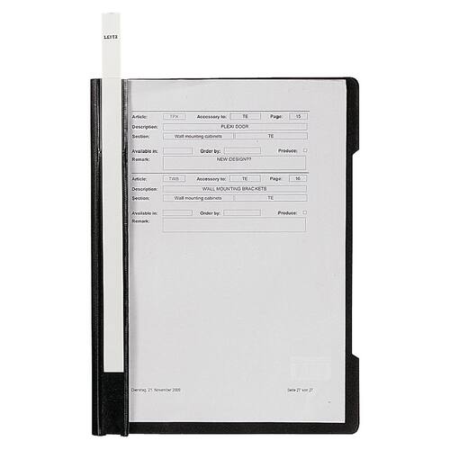 Leitz Schnellhefter 4191, A4, Schwarz Artikelbild Secondary1 L