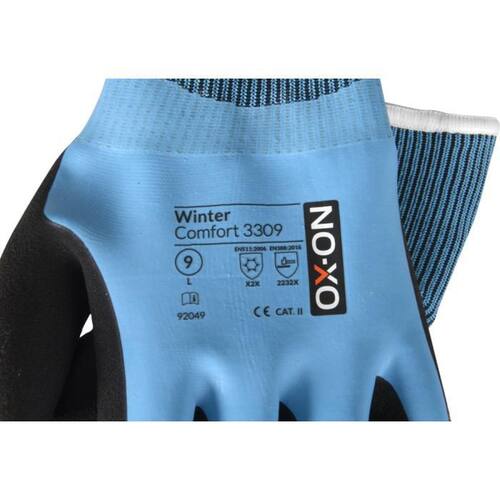 OX-ON Vinterhandske Comfort 3309 S11 produktfoto Secondary2 L