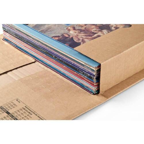 ColomPac Versandverpackung mit Sicherungslasche, 465x330x92mm (C3), Braun, 20 Stück Artikelbild Secondary1 L