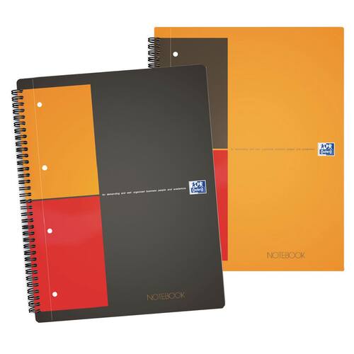 Oxford Notebook mit Spirale A4, kariert 5 mm Artikelbild Secondary5 L