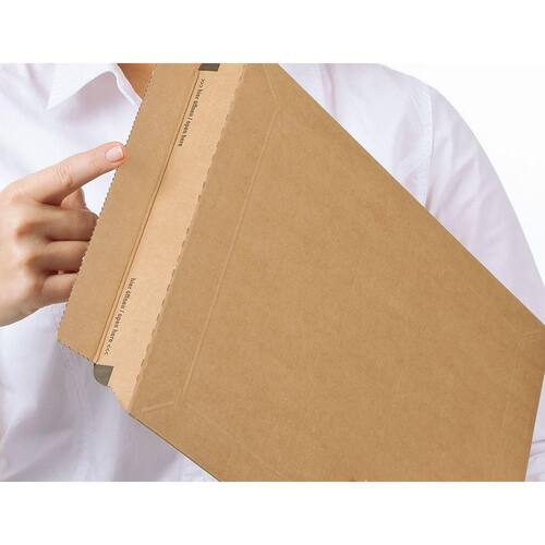 ColomPac Versandverpackung Trapez A0 mit Selbstklebeverschluss, Versandhülse, 860x105/55x75mm, braun, 1 Stück Artikelbild Secondary6 L