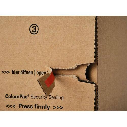 ColomPac Versandverpackung Trapez A0 mit Selbstklebeverschluss, Versandhülse, 860x105/55x75mm, braun, 1 Stück Artikelbild Secondary7 L