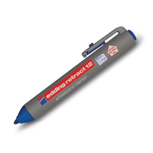 edding Whiteboard-Marker 12 retract, Blau Artikelbild Secondary2 L