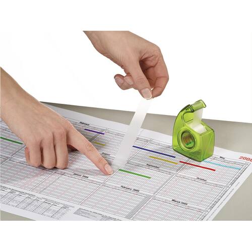 tesa® Handabroller Easy Cut, ecoLogo, grün, 19mmx33m, 1 Stück Artikelbild Secondary2 L