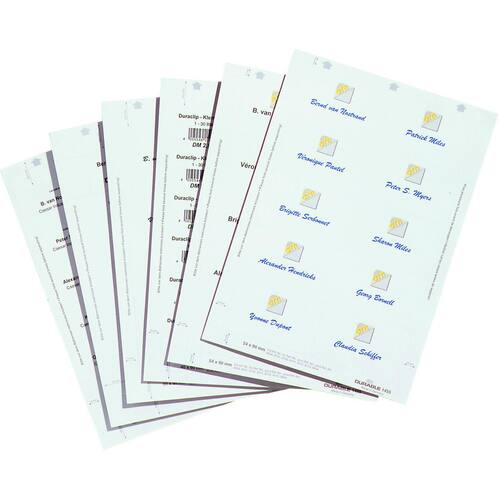 Durable Etiketter namnskylt 60x90 20/FP produktfoto Secondary3 L