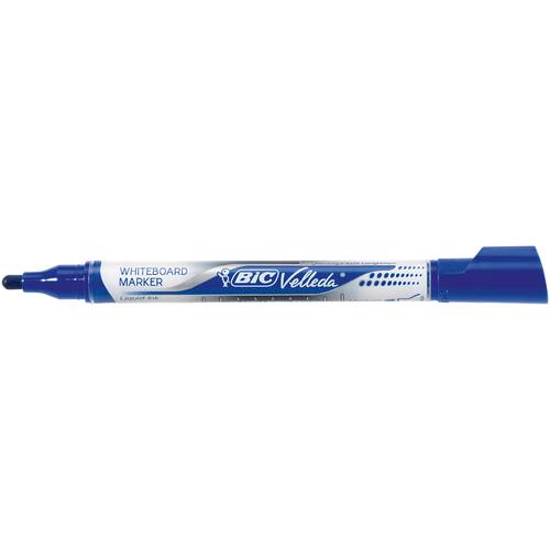 BIC® Velleda® Whiteboard-Marker, Rundspitze, blau, 1 Stück Artikelbild Secondary1 L