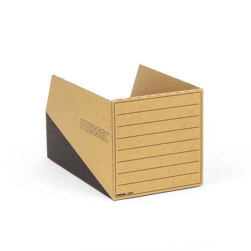 Pressel Lagersichtbox Natur/Schwarz, 400x240x235mm, 20 Stück (vorher Art.Nr. 94024) Artikelbild Secondary2 L