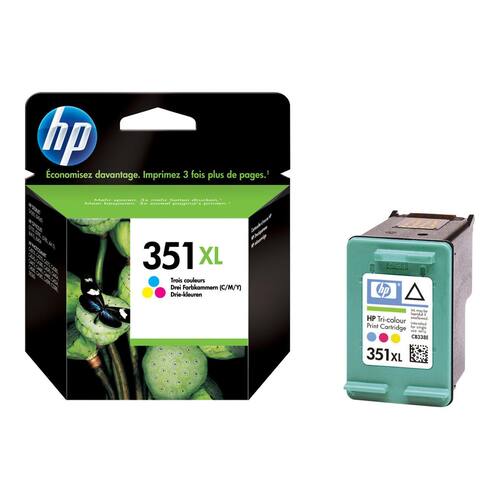 HP Original Tintenpatronen HP 351 XL, CB338EE, 3-Farbig Artikelbild Secondary1 L