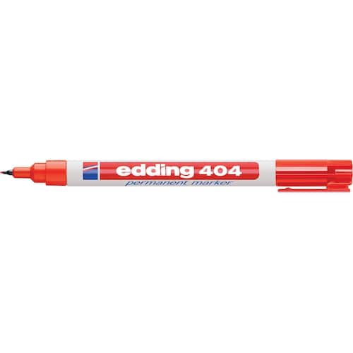 edding Permanent-Marker 404, Rundspitze, Rot Artikelbild Secondary1 L