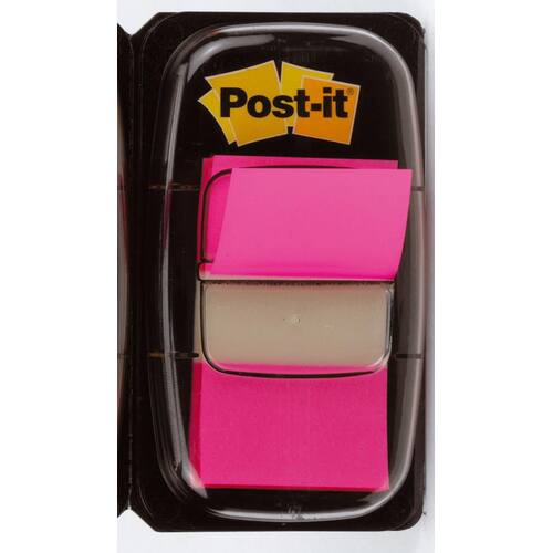 Post-it® Index-Haftstreifen 25,4x43,2 mm, Pink Artikelbild Secondary6 L