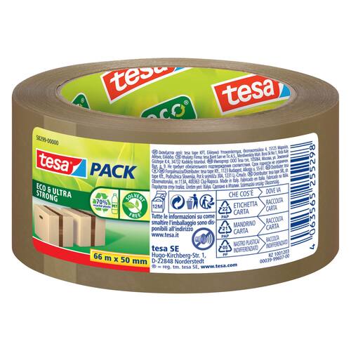 tesa® Packtejp Eco & ultra Strong Brun produktfoto Secondary1 L
