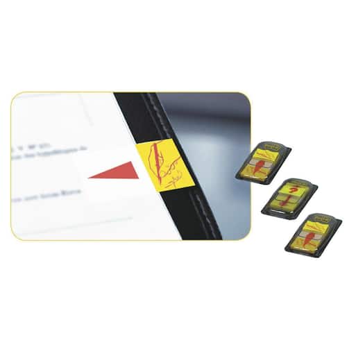 Post-it® Index-Haftstreifen 680-31 Unterschrift, gelb, 25,4x43,2 mm Artikelbild Secondary5 L