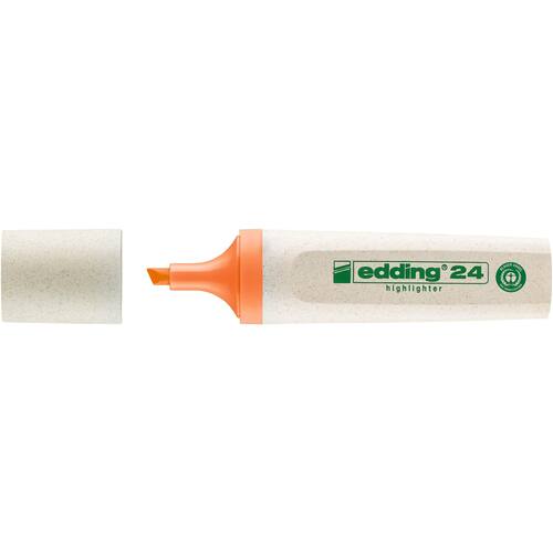 edding Textmarker 24 EcoLine, Keilspitze, 2-5 mm, 4er-Set Artikelbild Secondary2 L