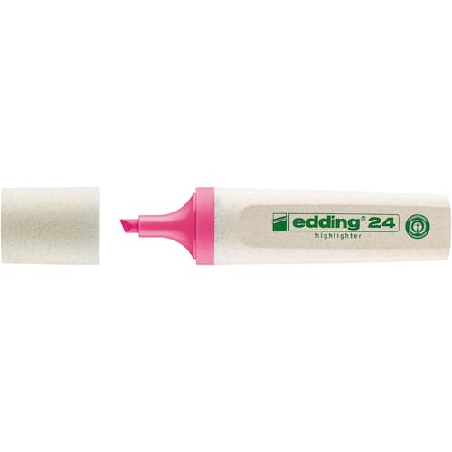 edding Textmarker 24 EcoLine, Keilspitze, 2-5 mm, 4er-Set Artikelbild Secondary3 L