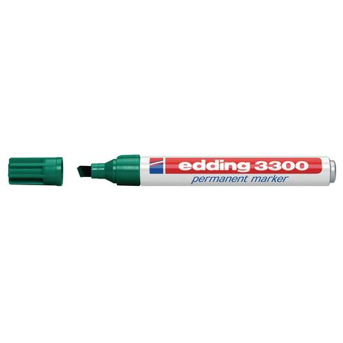 edding Permanent-Marker 3300, Keilspitze, Grün Artikelbild Secondary2 L
