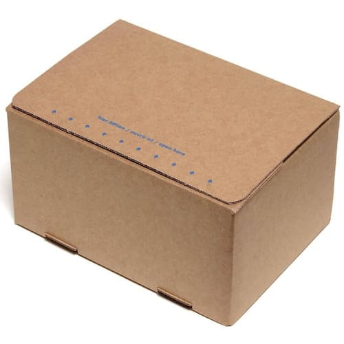 Pressel Blitzbodenkarton mit Haftklebeverschluss 1-wellig, 305x215x80/170mm, braun, 10 Stück Artikelbild Secondary2 L