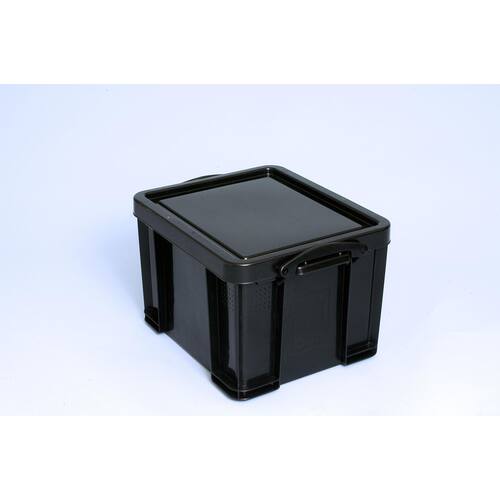 Really Useful Box Aufbewahrungsbox, 35 Liter, 480x390x310mm, stapelbar, schwarz, 1 Stück Artikelbild
