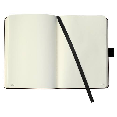 sigel Notizbuch CONCEPTUM®, Gummizugverschluss, blanko, A4, Schwarz Artikelbild