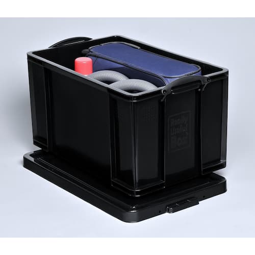 Really Useful Box Aufbewahrungsbox, 84 Liter, 710x440x380mm, stapelbar, schwarz, 1 Stück Artikelbild Secondary1 L