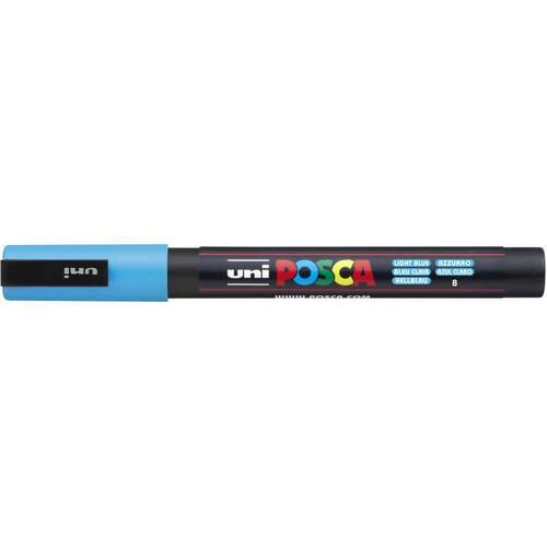 POSCA Permanentmarker UNI POSCA PC3M, Marker, hellblau, 1 Stück Artikelbild