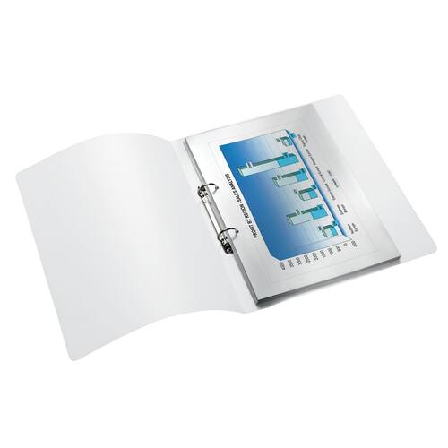 Leitz Ringbuch WOW, Ringmappe, A4, PP, 25mm, pink, 257x314x32mm, 1 Stück Artikelbild Secondary3 L