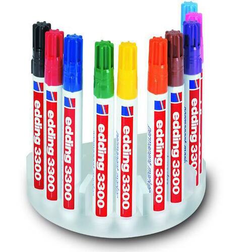 edding Permanent-Marker 3300, Keilspitze, Grün Artikelbild Secondary1 L