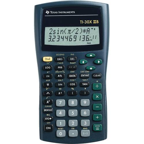TEXAS INSTRUMENTS Rechner TI-30 X II S Solar, 12 Stellig, 2 Zeilen, 1 Stück Artikelbild Secondary1 L