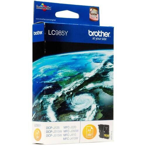 Brother Original Tintenpatrone LC-985Y, Gelb Artikelbild