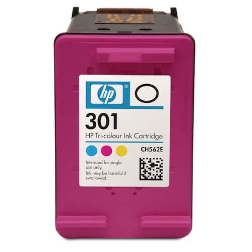 HP Original Tinte HP301 - CH562EE, Tintenpatrone, Druckertinte, 3-farbig, 1 Stück Artikelbild Secondary3 L