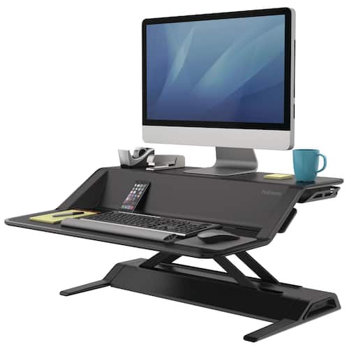 Fellowes Monitorständer Lotus™ Sitz-Steh Workstation, 22fach höhenverstellbar, schwarz, 1 Stück Artikelbild