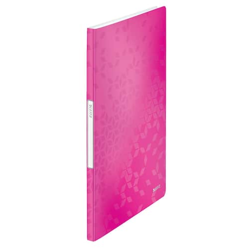 Leitz Demobok WOW PP 20 fickor cerise produktfoto