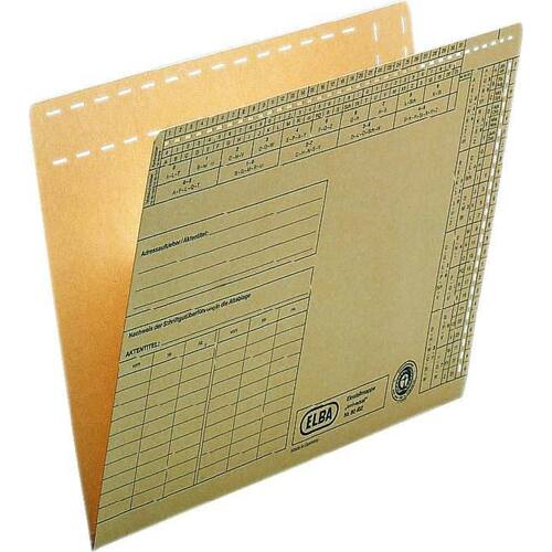 Elba Einstellmappe Universal 80432, A4, naturbraun Artikelbild Secondary1 L