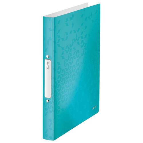 Leitz Ringbuch WOW, Ringmappe, A4, PP, 25mm, eisblau, 257x314x32mm, 1 Stück Artikelbild