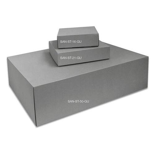 Stülpdeckelkarton Santorin, 160x160x50mm, grau, 20 Stück Artikelbild