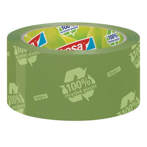 tesa® PP-Klebeband tesapack® Eco&Strong, grün, 50mm, Nr.58156, Recycling, 1 Rolle Artikelbild Secondary1 L