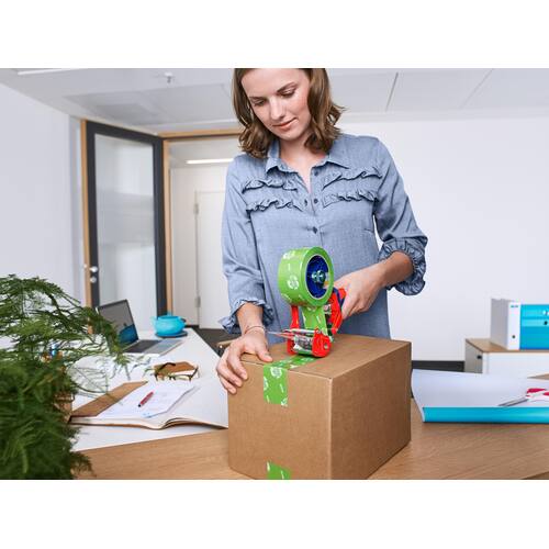 tesa® PP-Klebeband tesapack® Eco&Strong, grün, 50mm, Nr.58156, Recycling, 1 Rolle Artikelbild Secondary3 L