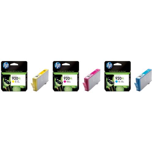 HP Original Tintenpatronen HP 920 XL, CD972AE, Cyan Artikelbild Secondary3 L